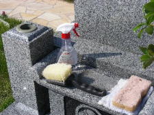 墓石洗浄