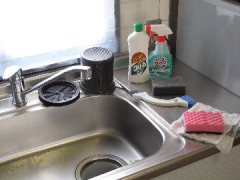 ハウスクリーニング　キッチンの掃除